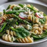 Spring Pasta Lemon Radish Salad