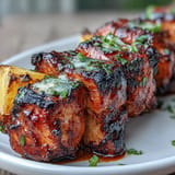 Grilled Chicken Al Pastor Skewers