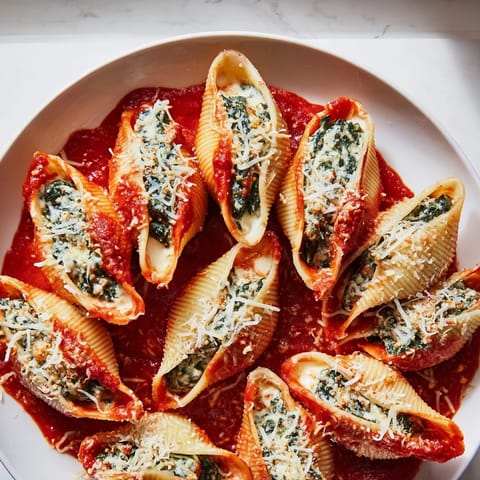 Stuffed Jumbo Pasta Shells