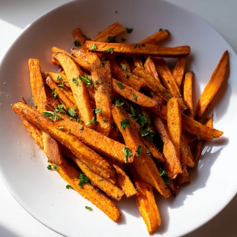 Oven-Baked Sweet Potato Fries