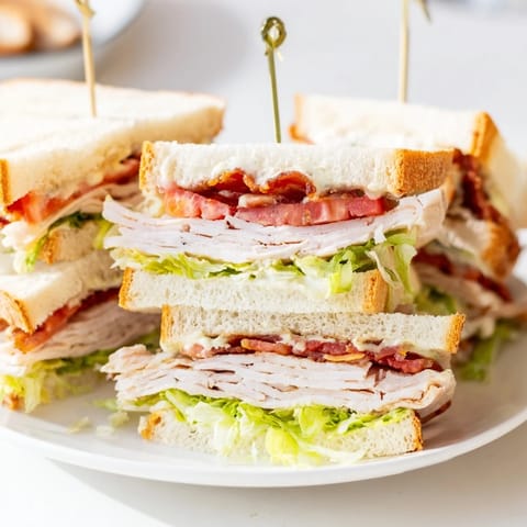 Classic Turkey Club Sandwich