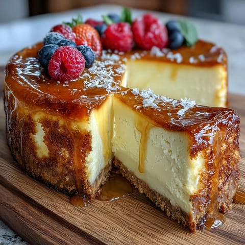Creamy no-bake lemon cheesecake layered in jars with graham cracker crust and fresh berries.