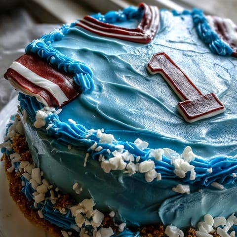 Graduation Sports Jersey Cake