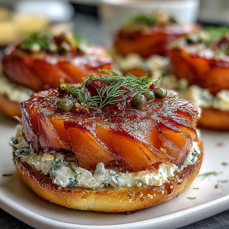 Vibrant bagel board featuring smoked salmon, ripe avocado, crisp cucumber, and zesty lemon wedges for a shareable celebration.