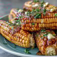 Perfect Microwave Corn on the Cob in 5 Minutes: golden, juicy corn steamed in the microwave, ready to be slathered with butter and seasoned to perfection.
